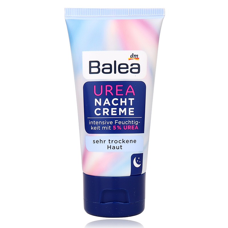 Kem dưỡng ẩm ban đêm Balea Urea Night Cream với 5% ure, 50 ml