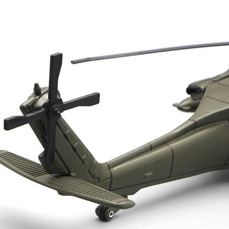 Mô Hình Máy Bay Trực Thăng Trực Thăng Bằng Hợp Kim Có Nhạc Và Đèn Cho Bé