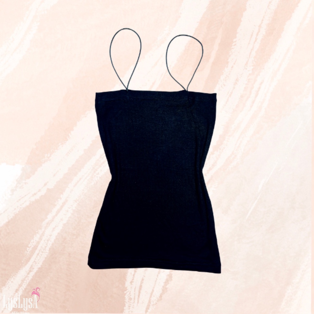 Áo 2 dây LyslysA sợi tăm chất thun co dãn 4 chiều