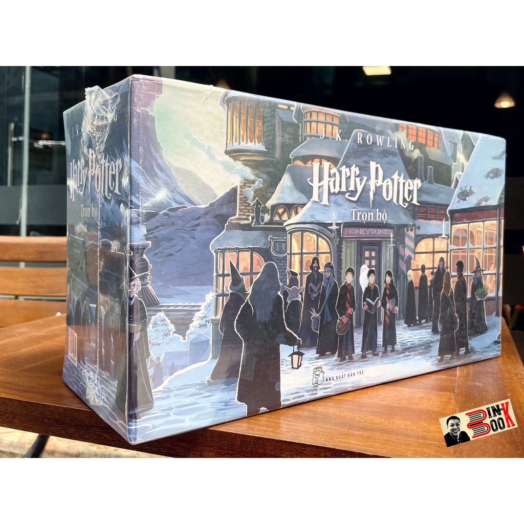 Sách Boxset phiên bản đặc biệt Trọn Bộ 7 Tập Harry Potter bìa mới đẹp long