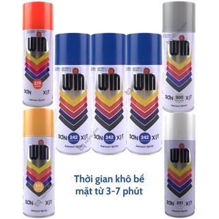 Sơn xịt WIN Spray Đủ Màu (400ml) [Hàng chính hãng nhà sản xuất]