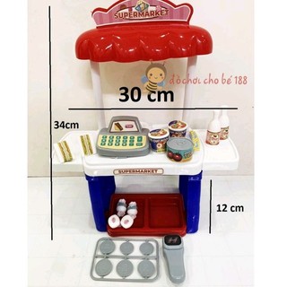 Hộp Kệ Quầy tính tiền siêu thị - Home super market