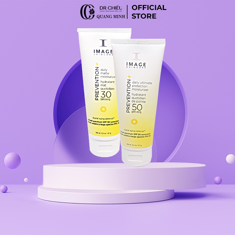 Kem chống nắng Image Skincare Prevention+ Daily Ultimate Protection Moisturizer 91g SPF 30, SPF 50. SPF 32