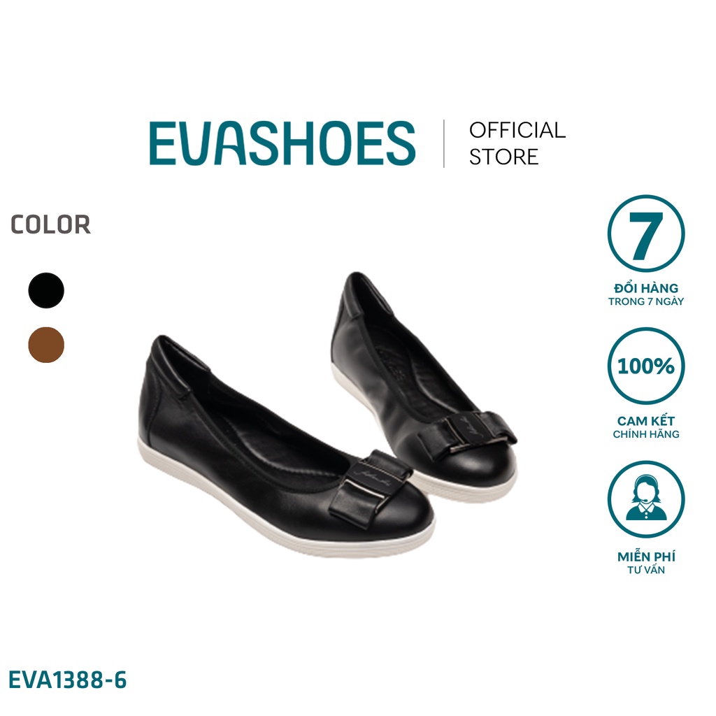 Giày búp bê đế độn 2cm Evashoes Eva1388-6