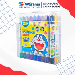 Bút sáp vặn thiên long colokit 12 màu tcr-c007/do
