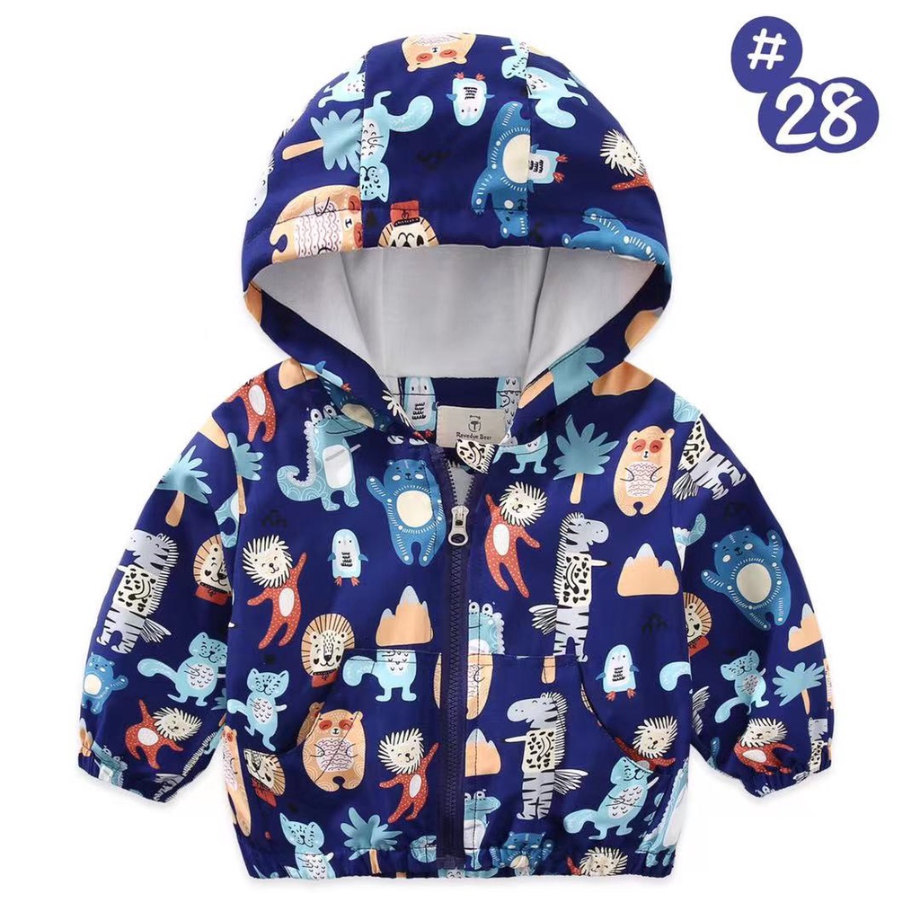 Áo khoác gió bé trai Karlomico 6-36 tháng 6 màu