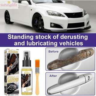 1 Pc Rust Remover+1*Brush Car Maintenance Cleaning Rust Remover 30ml Durable New