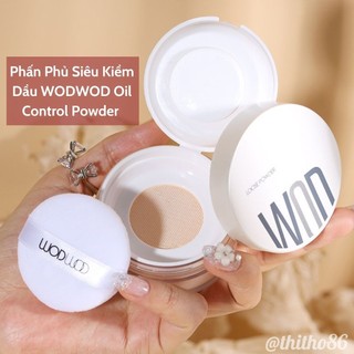 Phấn phủ bột kiềm dầu wodwod oil control loose powder w935