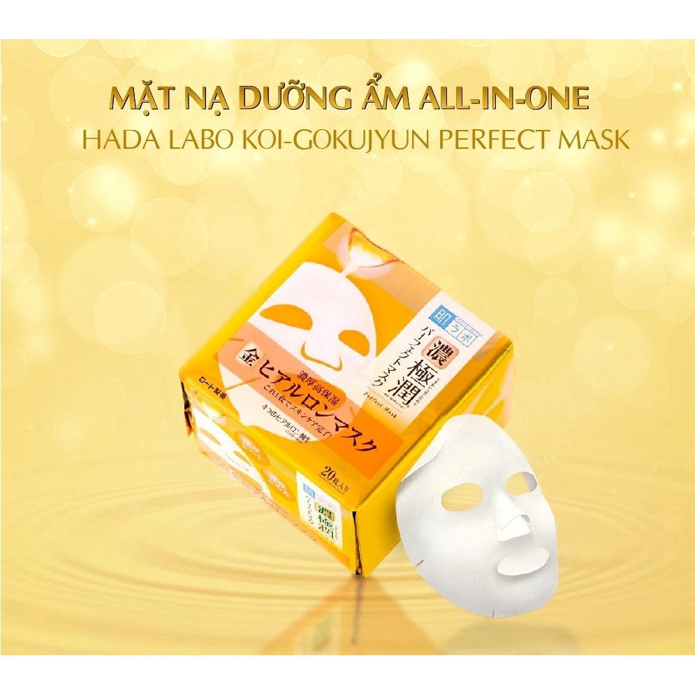 Mặt nạ Hada Labo Gokujyun Perfect Mask