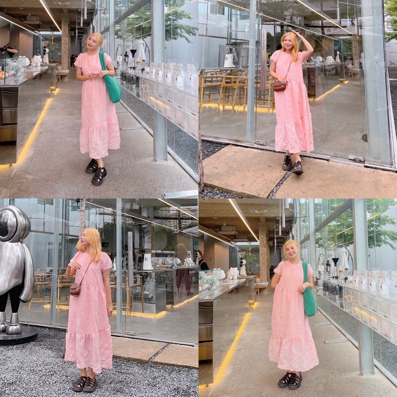 Đầm babydoll đuôi cá xoè MIOSA DRESS form rộng thoải mái che mọi khuyết điểm