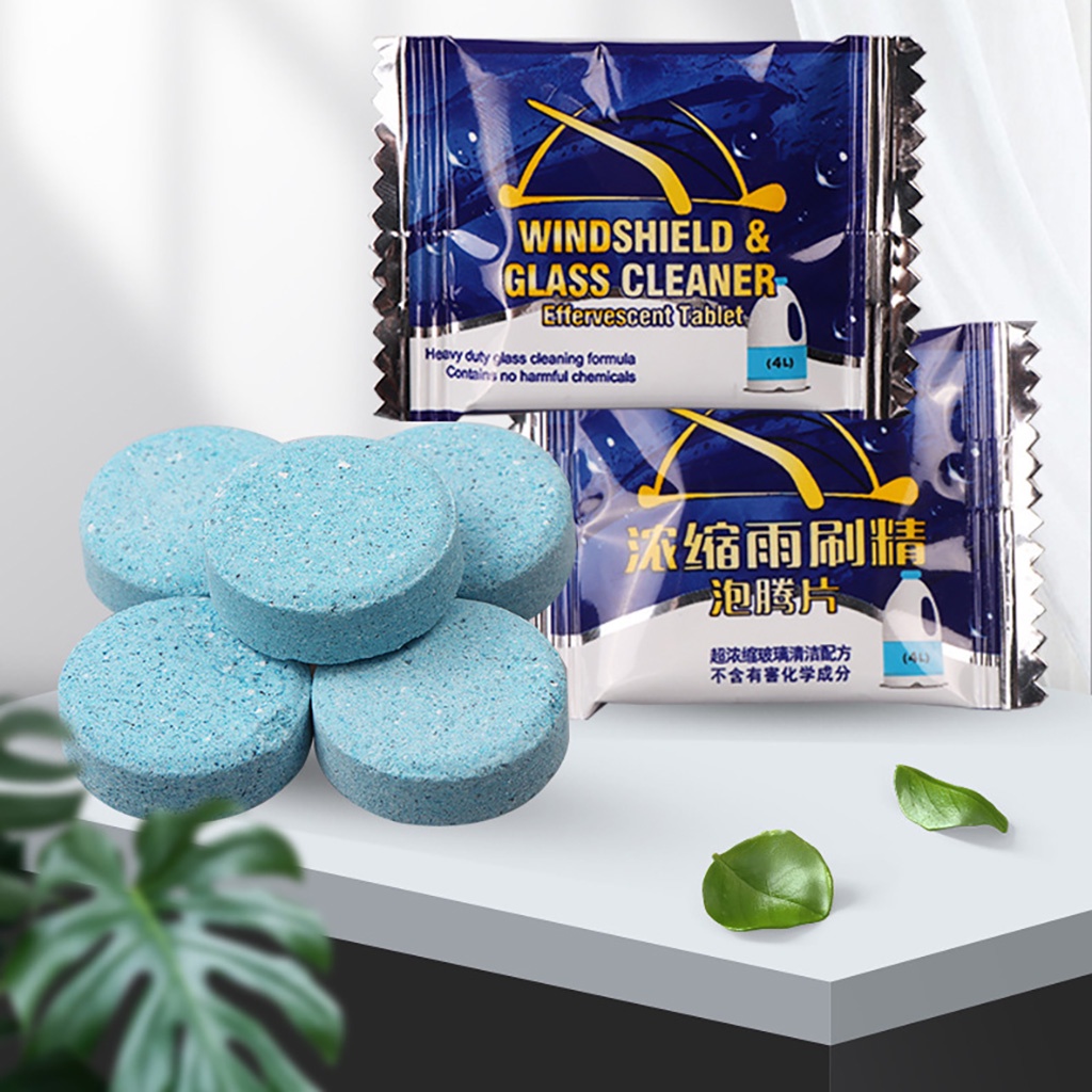 Viên Sủi Rửa Kính Ô Tô Xe Hơi Tiện Dụng
