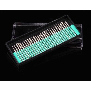 Bộ 30 mũi mài gọt hợp kim chân 3mm