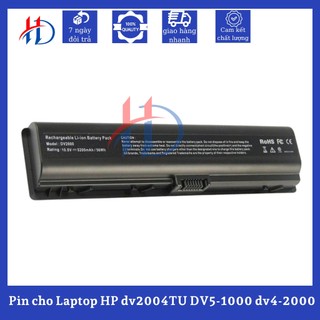 Pin Laptop HP dv4-2000 - Pin Laptop HP DV5-1000 - Pin Laptop HP dv2004TU - Hàng Nhập Khẩu