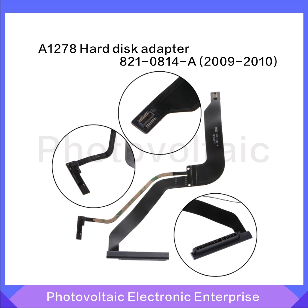 Dây Cáp Ổ Cứng 821-0814-A Cho Macbook Pro 13 "A1278 HDD Sata Mid 2009 / 2010 MB990 MB991 MC374 MC375