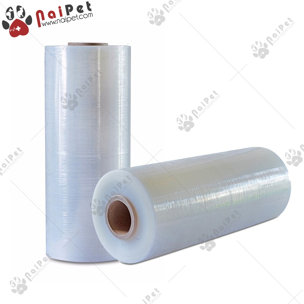 Màng PE Màng Chít Màng Nilon Bọc Hàng Bọc Thực Phẩm Khổ 50cm Cuộn 5kg