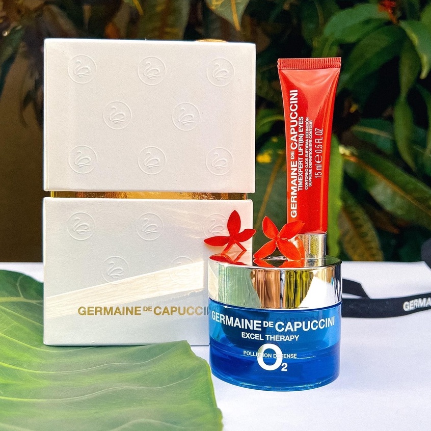 Germaine Excel Therapy O2 Pollution Defense Cream Kem Cung Cấp Oxy Và Tăng Cường Khả Năng Tự Bảo Vệ Của Tế Bào