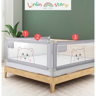 Thanh chắn giường an toàn cho bé - Mẫu mới cao 98cm
