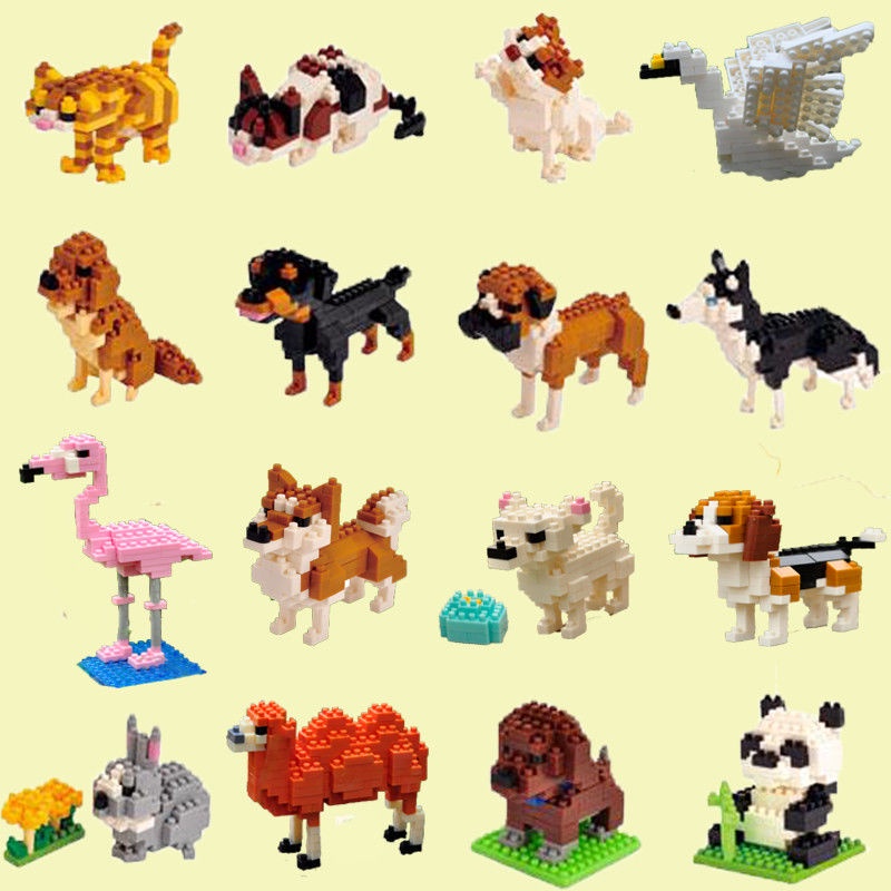 Bộ Đồ Chơi Lắp Ráp Lego Đội Cứu Hộ Chó Snoopy Chó Poodle Chim Chó Mèo Dành Cho Trẻ Em