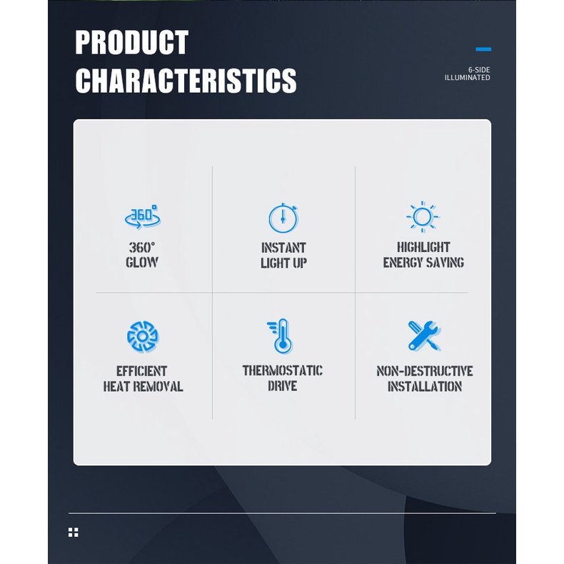 Set 2 Đèn Pha 6000K 200W 26000LM H8 H3 H7 H9 9006 / HB4 9005 / HB3 H4 H11 H1 H13 Siêu Sáng 12V Chuyên Dụng Cho Xe Hơi