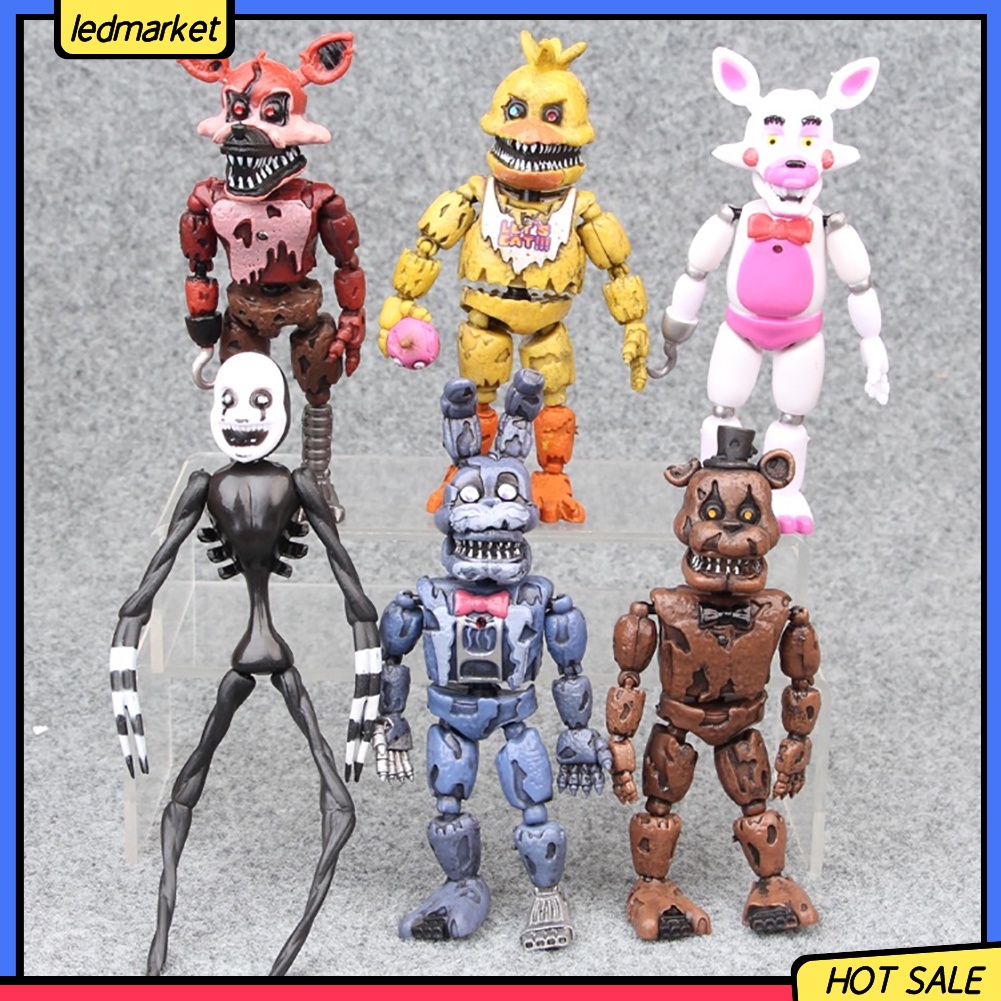 (Ledmarket) Mô Hình Nhân Vật Game Five Nights At Freddy 's Có Đèn Led Độc Đáo Cho Bé