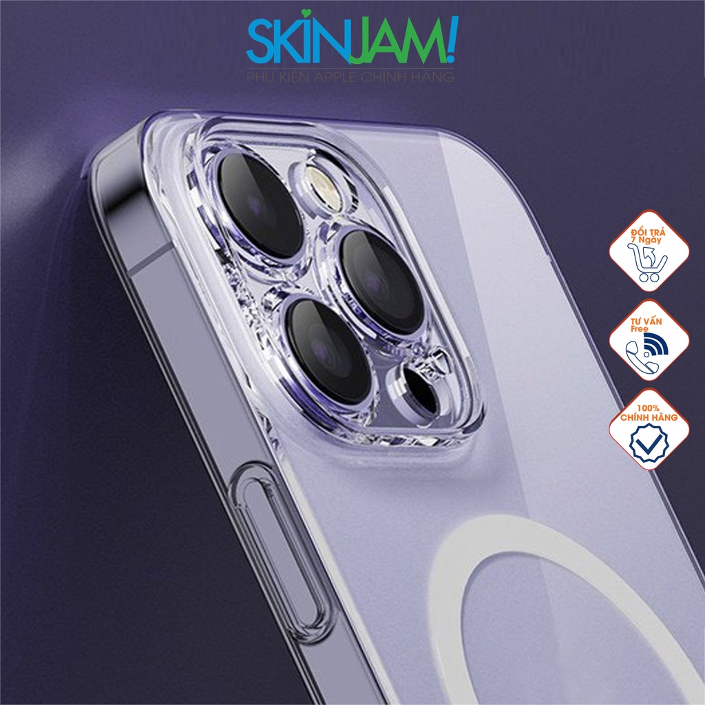 Memumi Case 14 Có Hỗ Trợ Sạc Không Dây, Bảo Vệ Camera, Chống Ố Bất Tử Cho iP14/14Pro/14Plus/14Promax Hàng Chính Hãng