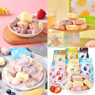 Sữa chua khô sấy lạnh vị hoa quả siêu ngon