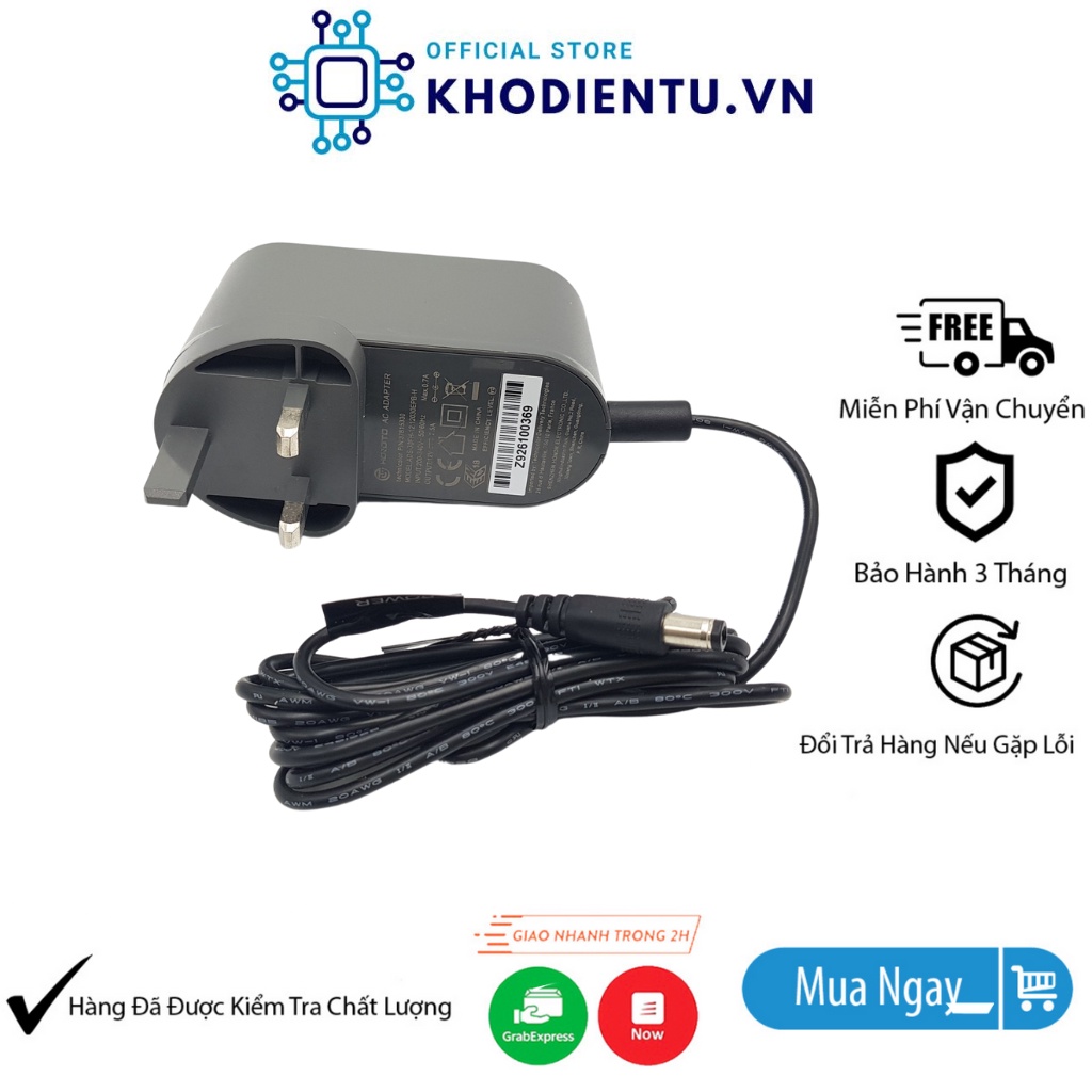 Nguồn Adapter 12V2.5A ADS-30FH-12 5.5x2.5MM HONOR Chính Hãng Chuân UK HOIOTO 12V2A