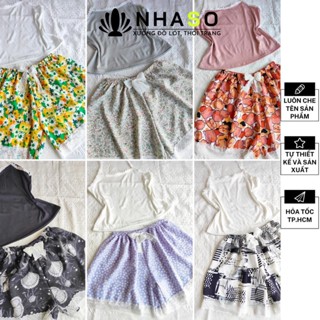 Đồ bộ thun gân sexyDB03 quần mango mặc nhà dưới 60kg Nhà Sò