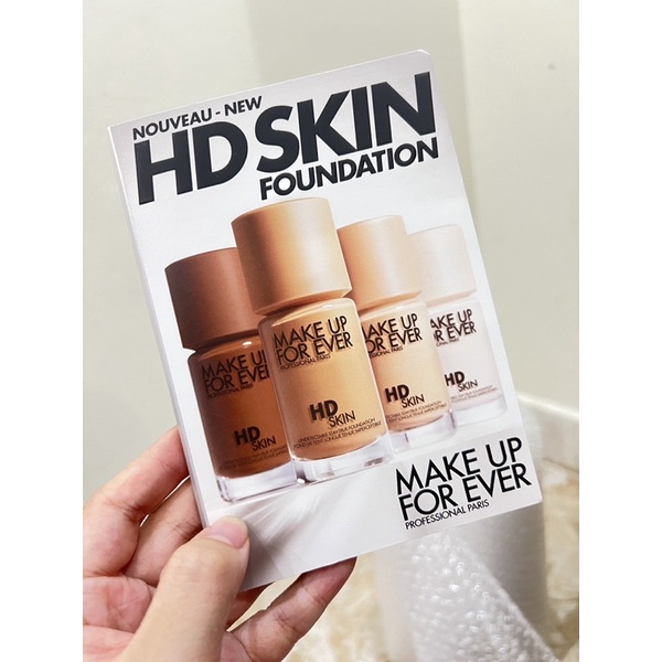[Sample kem nền ] Mẫu thử Make Up For Ever HD Skin Foundation