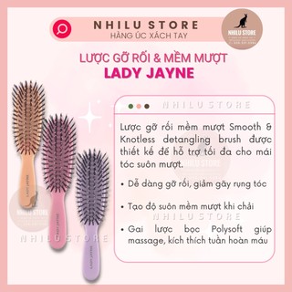 Lược chải gỡ rối và làm mềm mượt tóc Smooth & Knotless detangling brush