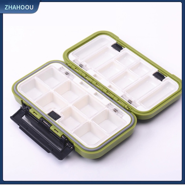 ☃Nhà☃ Hộp Nhựa Đựng Mồi Câu Cá Chống Sốc Tiện Lợi