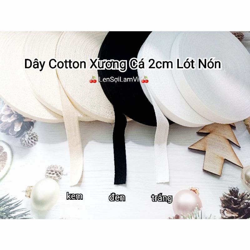 ❌ DÂY ĐAI LÓT TRONG NÓN - VIỀN NÓN SIZE 2CM