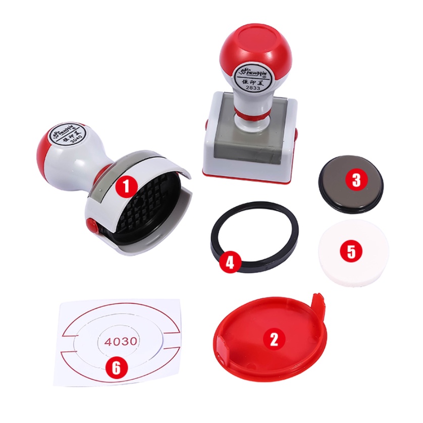 Phôi mộc tròn công ty - dành cho máy khắc dấu flash