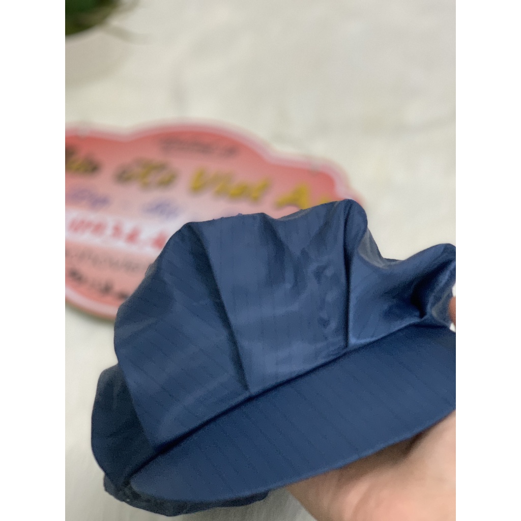 Mũ phòng sạch chống tĩnh điện xanh đen phối lưới