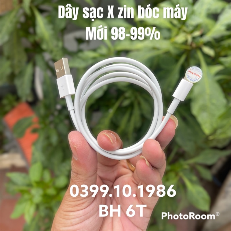 Dây sạc X zin bóc máy, hàng qua sử dụng mới 98-99% sạc cực ngon