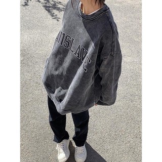 Áo sweater xám kèm ảnh thật ở cuối