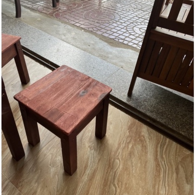 Bộ ghế đẩu kèm bàn, ghế sân vườn cà phê quán cóc