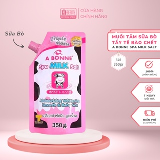 Muối tắm sữa bò tẩy tế bào chết A Bonne Spa Milk Salt Thái Lan 350 gam
