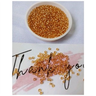 50g hạt cườm 3mm nhiều màu