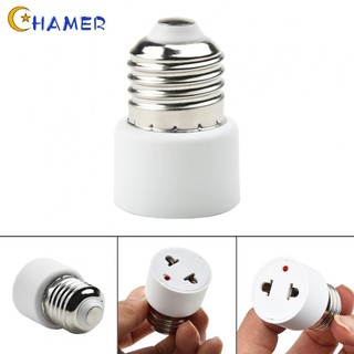CHAMER- ~E27 Socket Lamp Adapter Bulb Light Holder Converter Base Led Splitter Flexible Extension【CHAMER-Home】