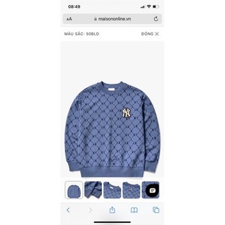Áo mlb mongtoghi unisex