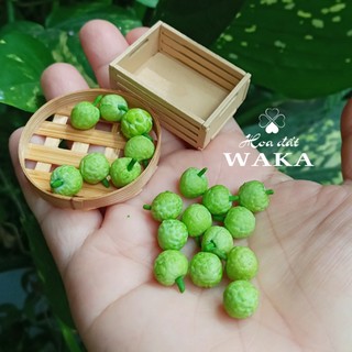 Mô hình Trái Na (Mãng Cầu Ta) Mini- Rau Củ Quả Mini 1/12