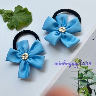 Cột tóc Moonhome nơ hoa xinh xắn (Cột tóc handmade)