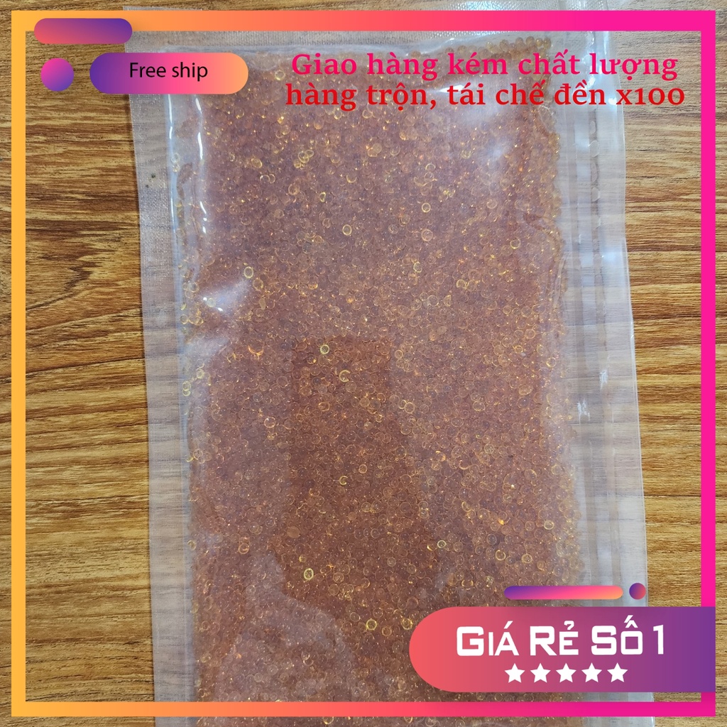 100g hút ẩm màu Cam tặng kèm túi vải