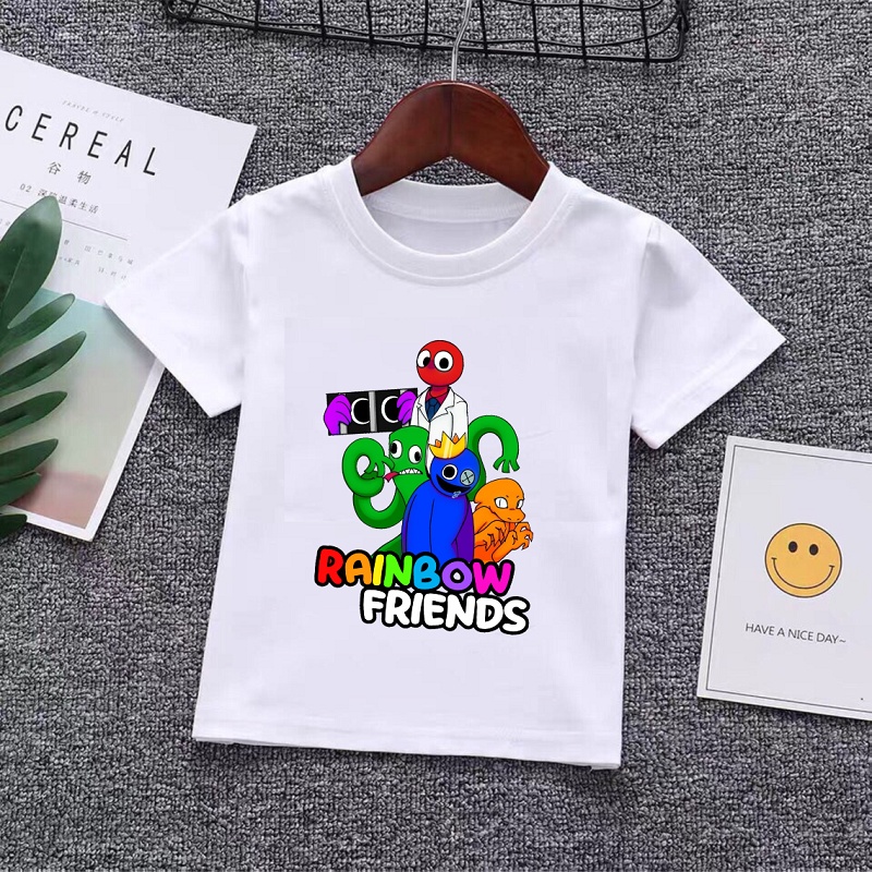 Áo thun Rainbow Friends cực chất đủ size cho bé trai bé gái
