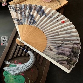 Elegant Design Bamboo Folding Fan For Men