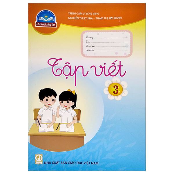 vở tập viết lớp 3 chân trời sáng tạo