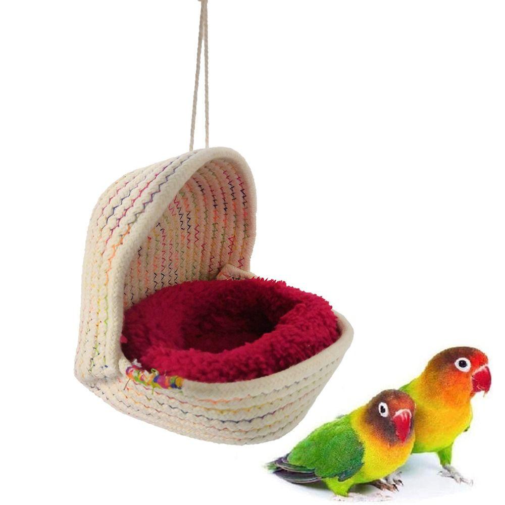 ELLSWORTH Lều Ngủ Mềm Mại Thoải Mái Cho Chim Vẹt / Sóc / Hamster Kèm Túi Ngủ