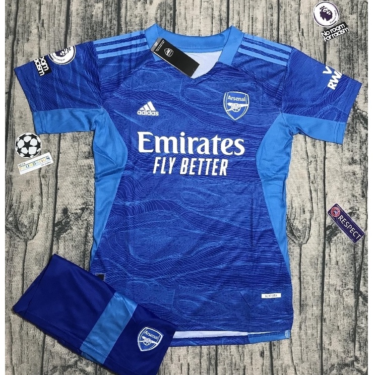 Áo Quần bóng Đá CLB Arsenal - Vải Gai Thái Cao Cấp