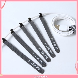 Set 5/10/20 dải quấn dây cáp tai nghe chống rối tiện lợi